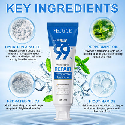 Hydroxyapatite Toothpaste - Enamel Protection & Fresh Breath | 4.23 oz