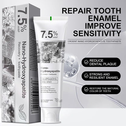 7.5% Hydroxyapatite Toothpaste - Sensitive Teeth, Fluoride-Free 120g
