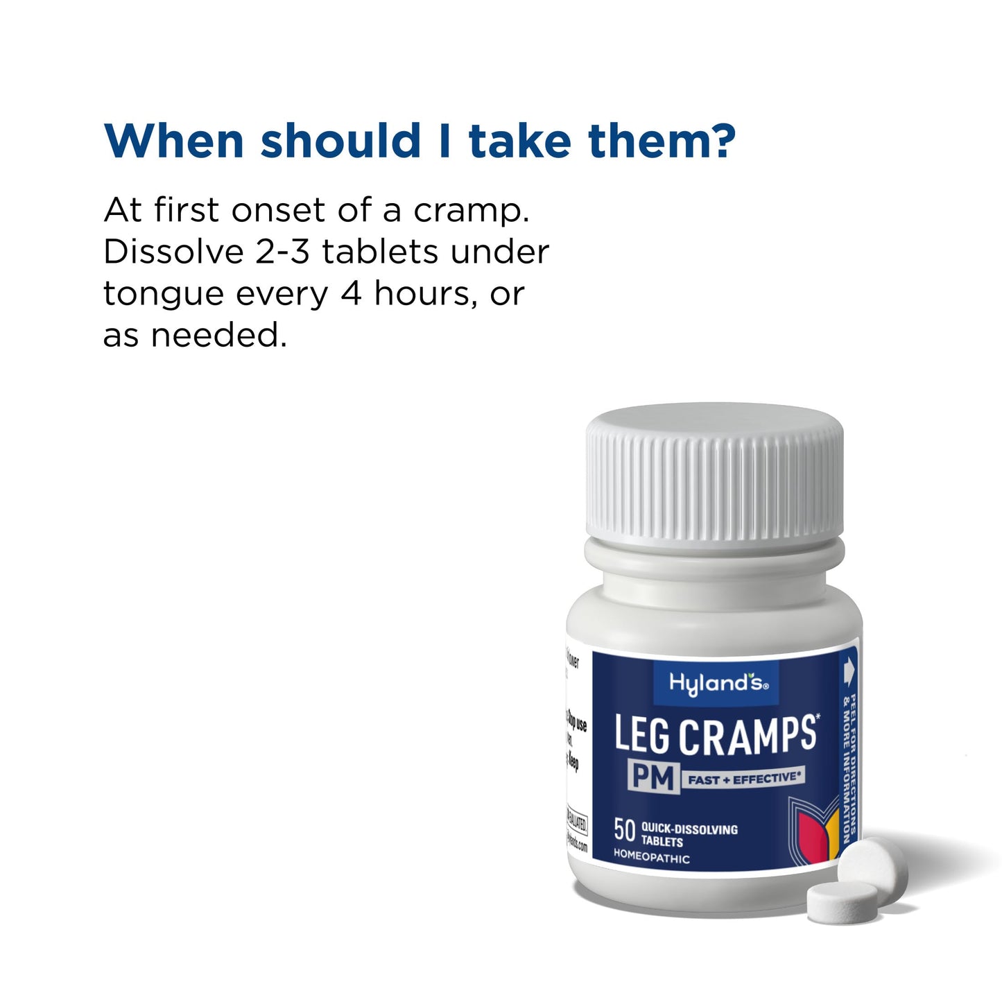 Hyland's Leg Cramps PM — Nighttime Cramp Relief (200 Total)