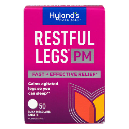 Hyland's Restful Legs PM – Nighttime Calming Formula, 150 Quick-Dissolving Tablets (Pack of 3)