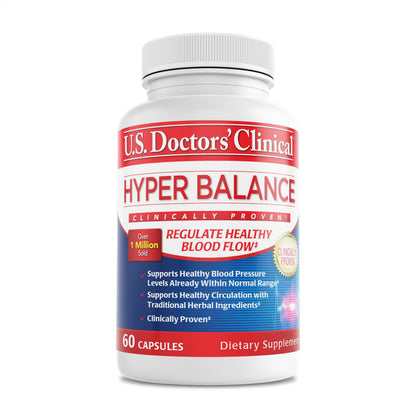 HyperBalance Liver Support – Eucommia Bark, Senna & Wild Chrysanthemum (60 capsules)