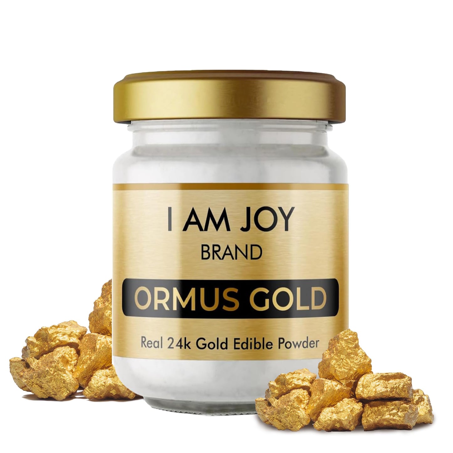 I Am Joy Co. Pure Ormus White Gold Powder Monoatomic M-State 24k 99.99% - 22g