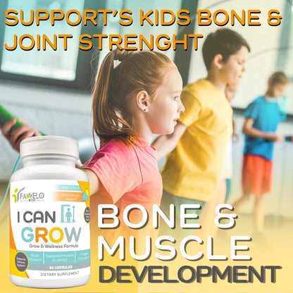 I Can Grow (2 Pack) - For Kids 10+ & Teens | Bone, Muscle & Joints | Made in USA