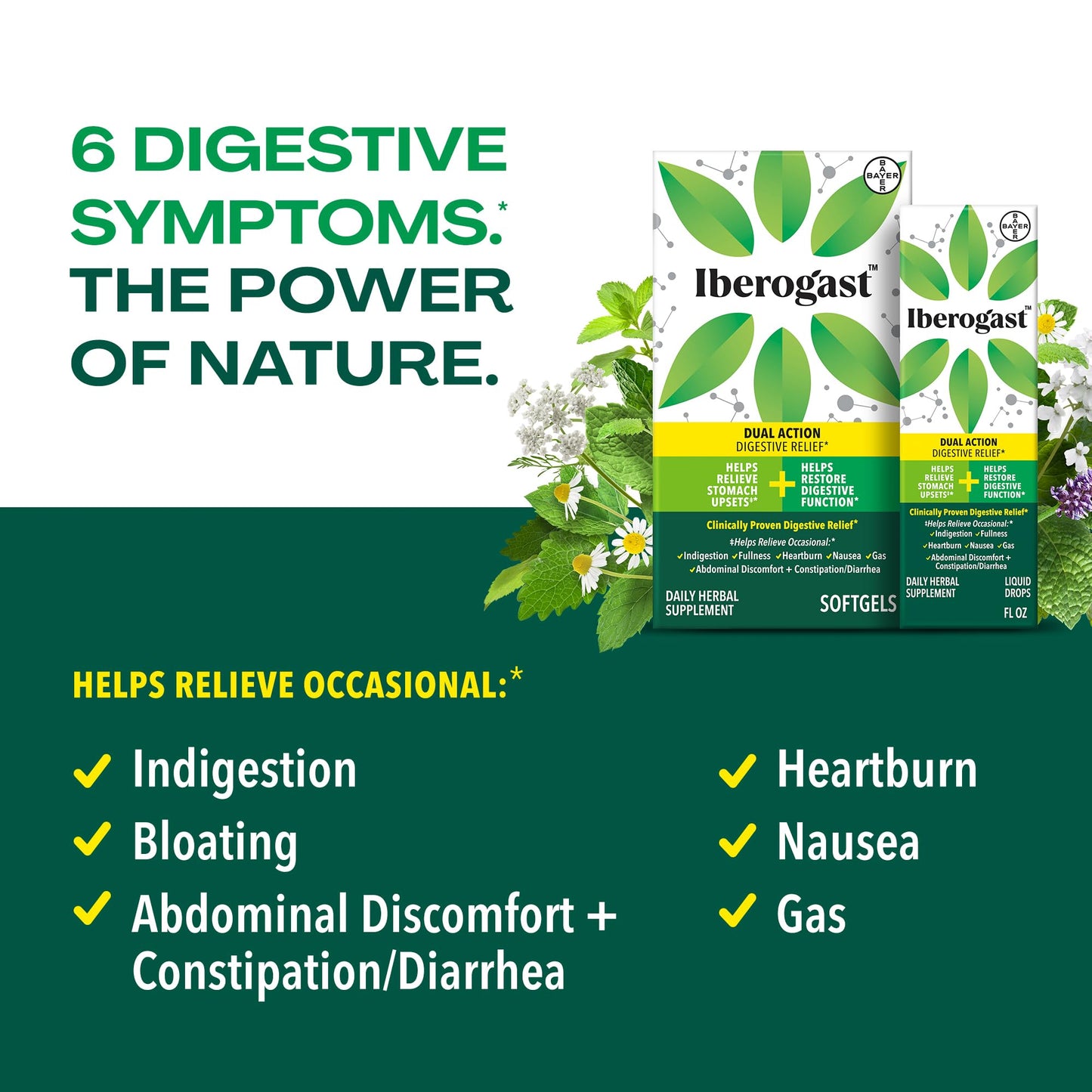 Iberogast Softgels – Herbal Digestive Relief for Occasional Upset (30 ct)