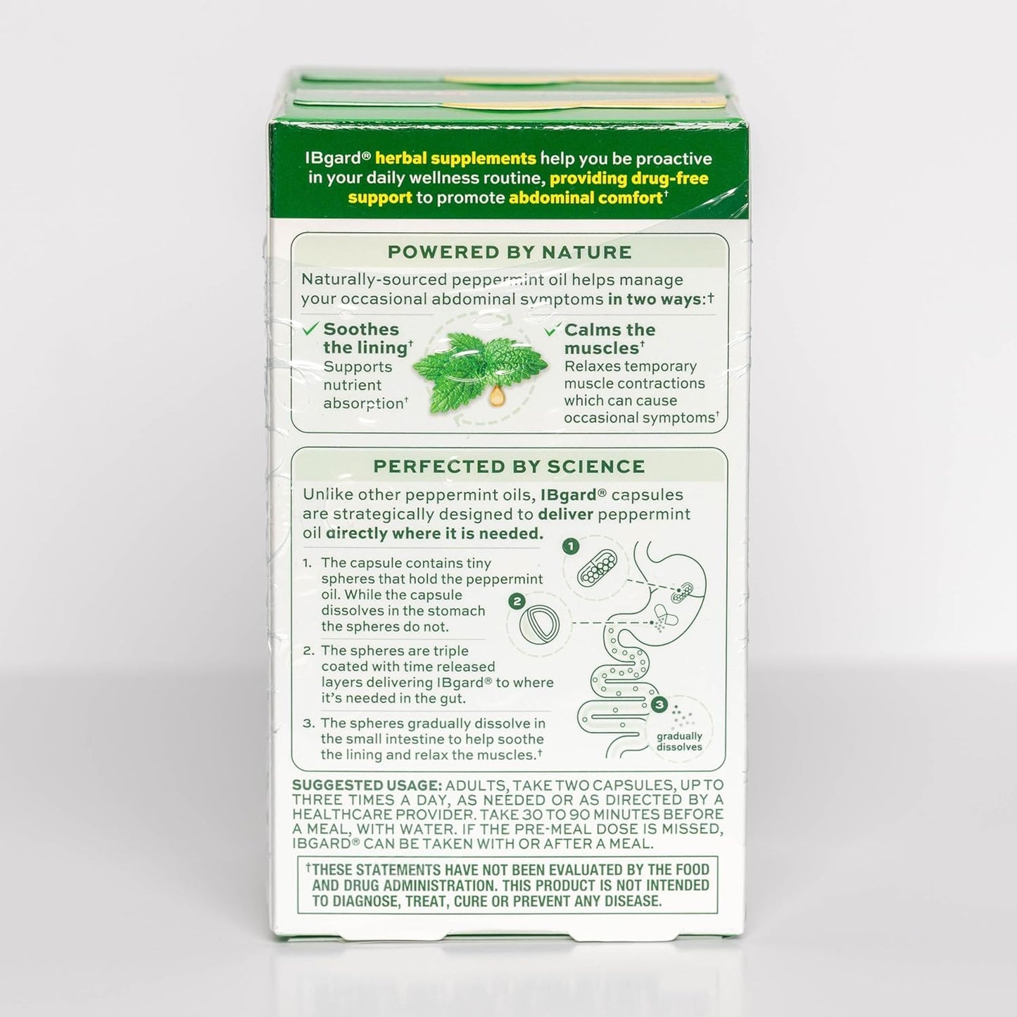 IBgard Gut Health Supplement – Peppermint Oil Capsules (96 Capsules)