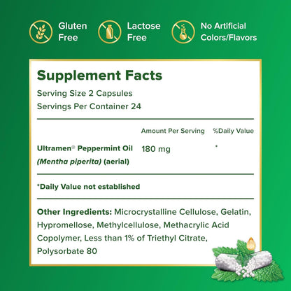 IBgard Gut Health Supplement – Peppermint Oil Capsules (96 Capsules)