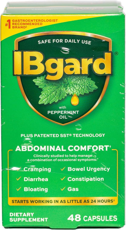 IBgard Gut Health Supplement – Peppermint Oil Capsules (96 Capsules)