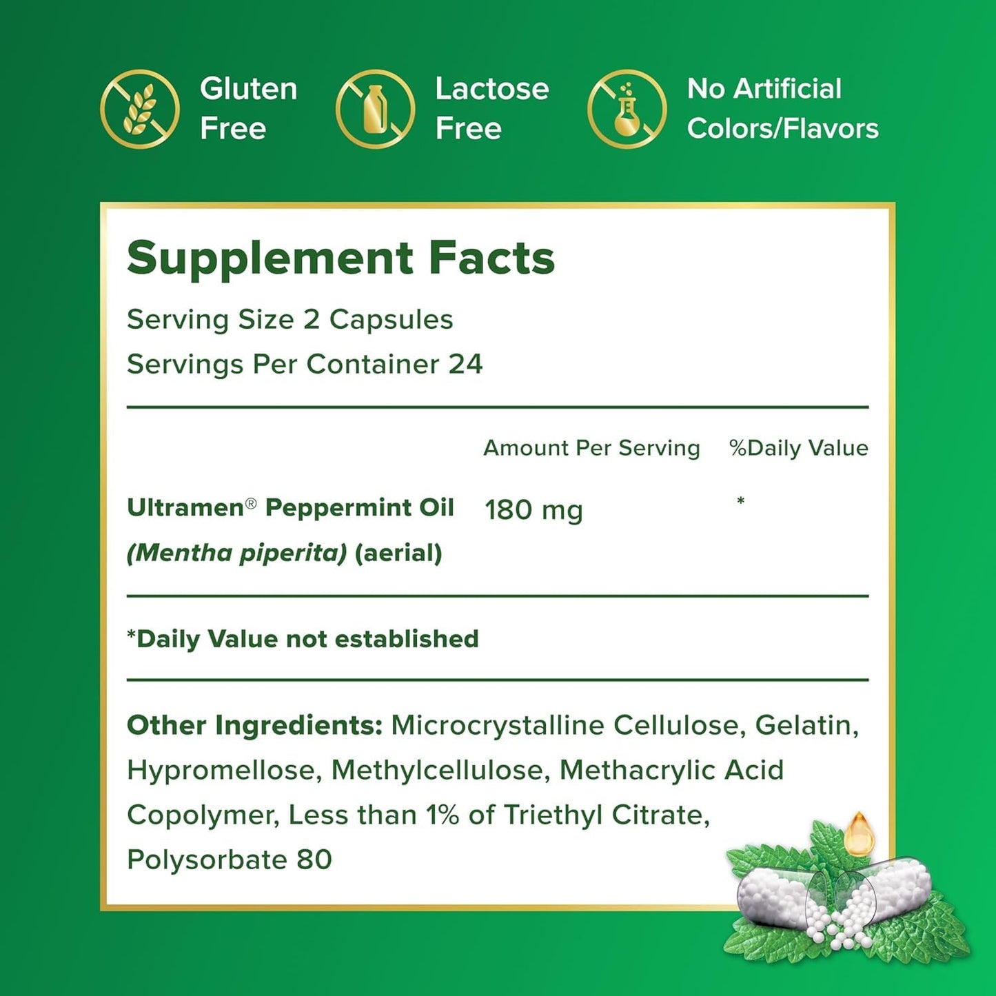 IBgard Gut Health Supplement – Peppermint Oil Capsules (96 Capsules)