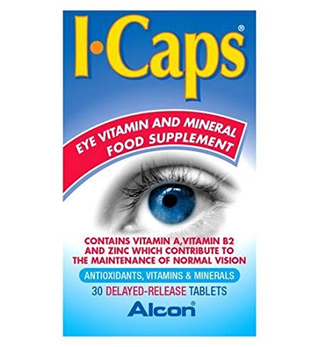 ICaps Extra Lutein Tablets 30s – 2 Pack | Supports Normal Vision Maintenance