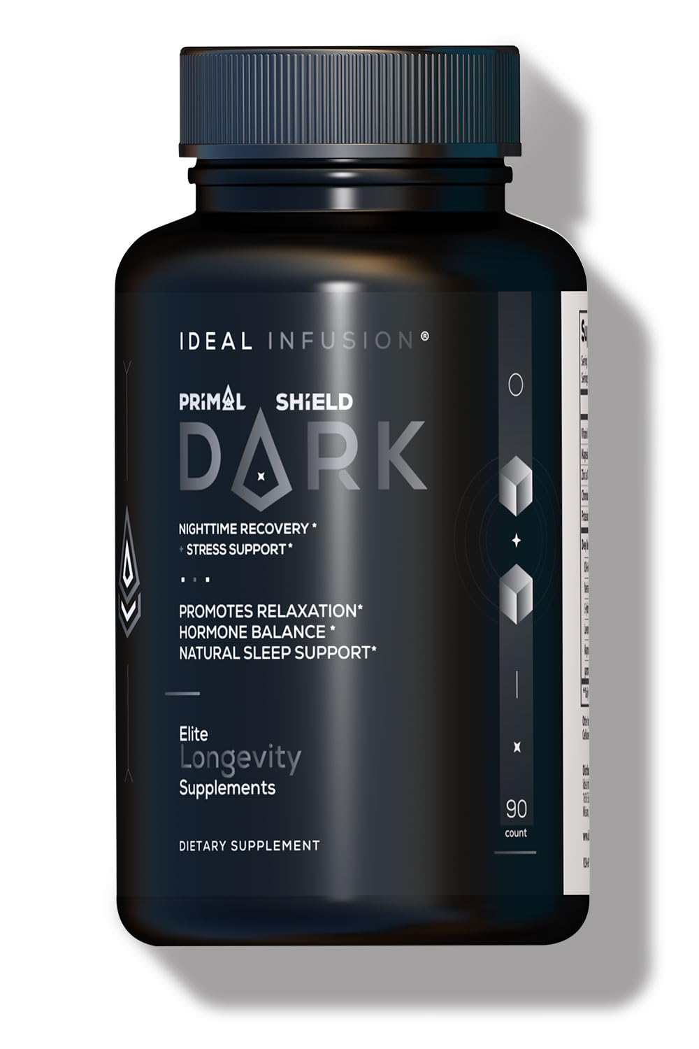 Ideal Infusion Nighttime Recovery & Deep Sleep – Melatonin Free, Magnesium Glycinate & KSM-66, Vegan