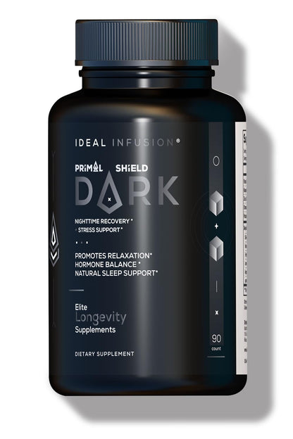 Ideal Infusion Nighttime Recovery & Deep Sleep – Melatonin Free, Magnesium Glycinate & KSM-66, Vegan