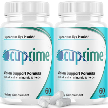 IDEAL PERFORMANCE 2-Pack Ocuprime for Eyes – Vision Pills (120 Capsules)