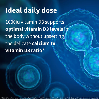 Igennus Vegan Vitamin D3 1000IU | 365 Tablets | Plant-Based Algae Cholecalciferol