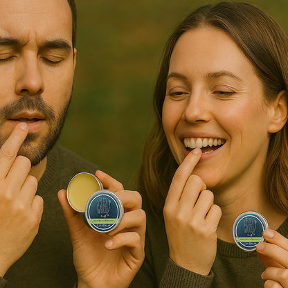 The Ilex Wood All Natural Lip Balm – Lemon Balm & Peppermint | Palm Oil Free