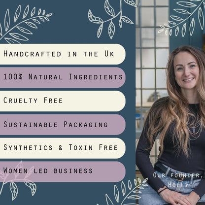 The Ilex Wood All Natural Lip Balm – Lemon Balm & Peppermint | Palm Oil Free