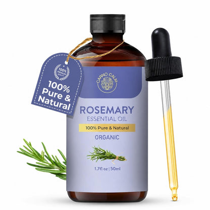 Carno Calm Rosemary Essential Oil – USDA Organic, 1.7 fl oz