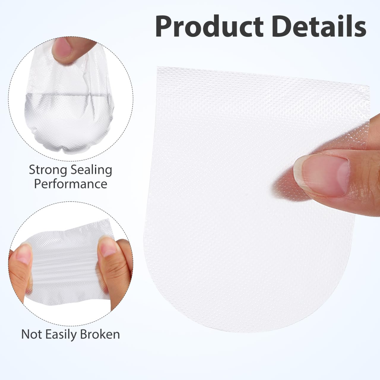 Healvian Disposable Tongue Covers - Non-Bitter Tongue Protector Sleeves (50 Pcs)