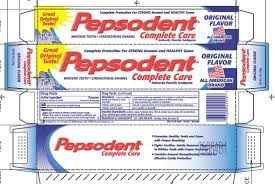 Pepsodent Complete Care Toothpaste Original Flavor 5.5 oz (Pack of 24)