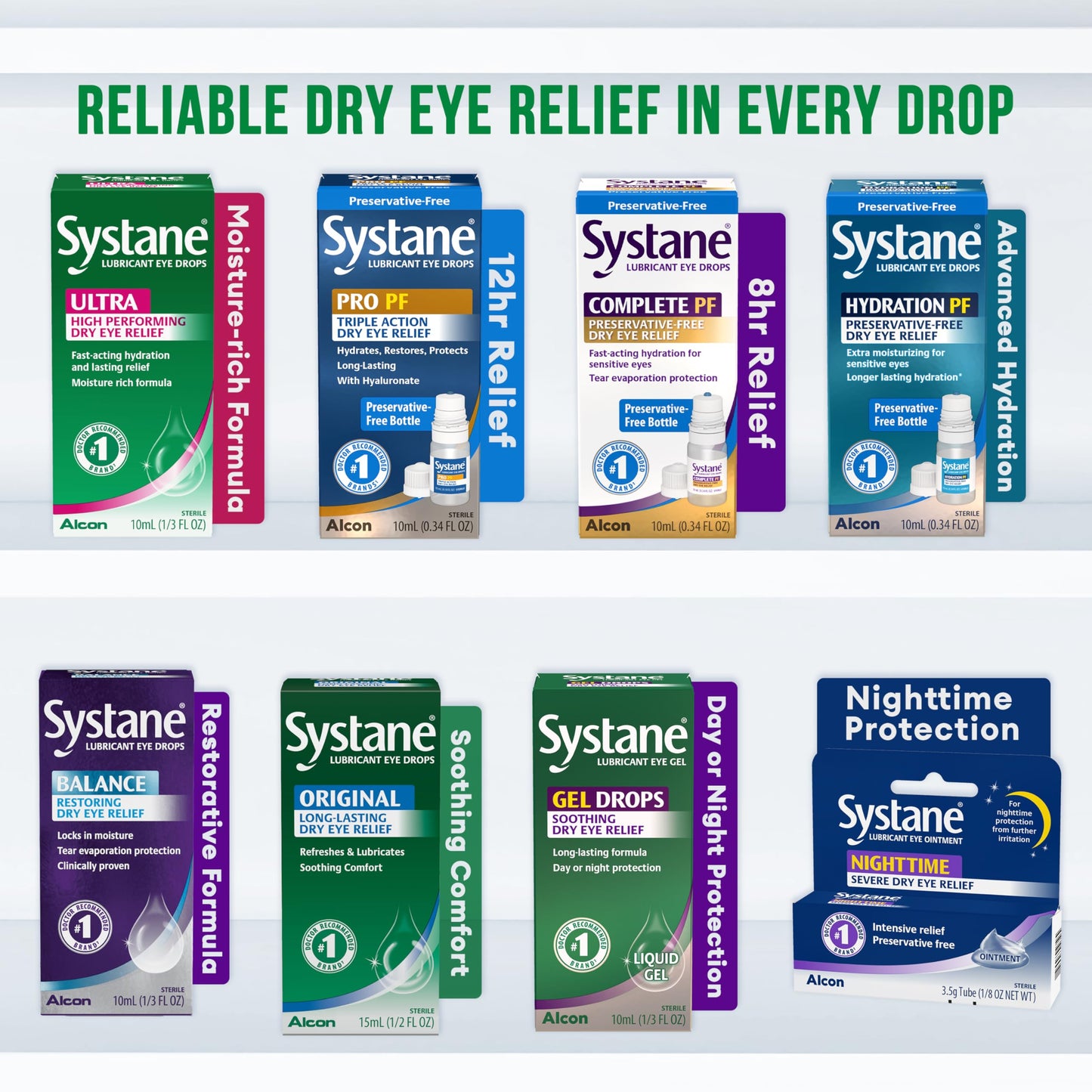 Systane Ultra Lubricant Eye Drops 10 ml — Extended Moisture & Dry Eye Relief