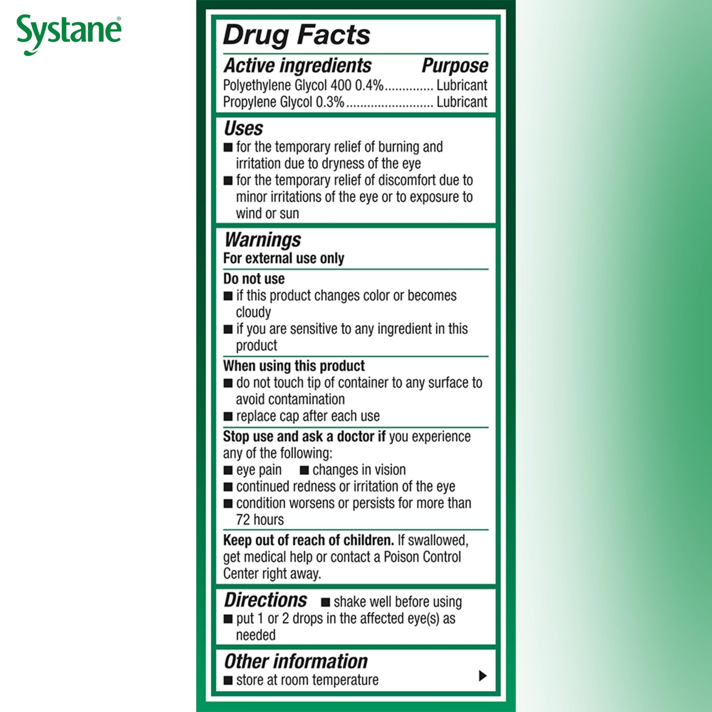 Systane Ultra Lubricant Eye Drops 10 ml — Extended Moisture & Dry Eye Relief