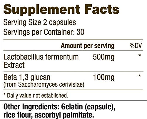 Aidan Products Imm-Kine Advanced Immune Support Supplement | MPGC Postbiotic + Beta 1-3 Glucan, 60 Capsules