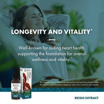 Host Defense Reishi Extract - Heart & Immune Support | 1 fl oz