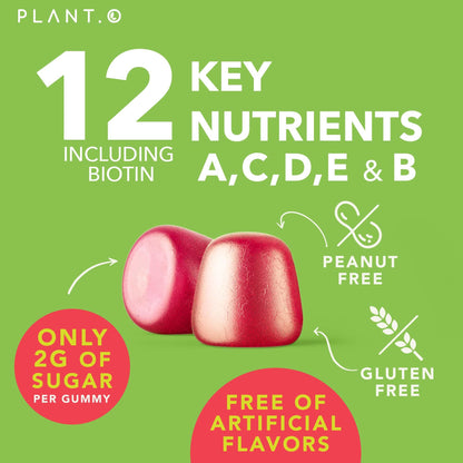 Complete Multivitamin Gummies for Adults - Energy & Immunity - Gluten Free Veggie (90-count)