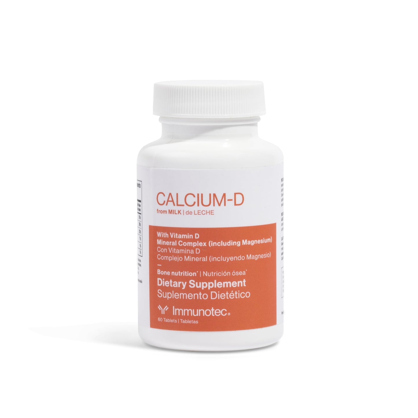 Immunotec Calcium from Milk – High-Bioavailability Calcium D with Vitamin D