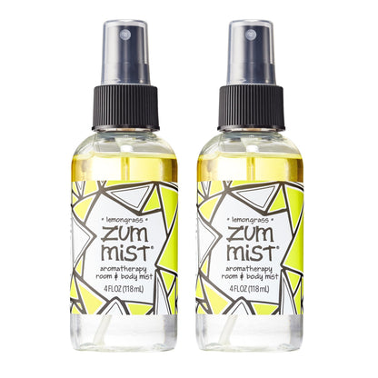 Indigo Wild Zum Mist Lemongrass Room & Body Spray | 4 oz 2 Pack