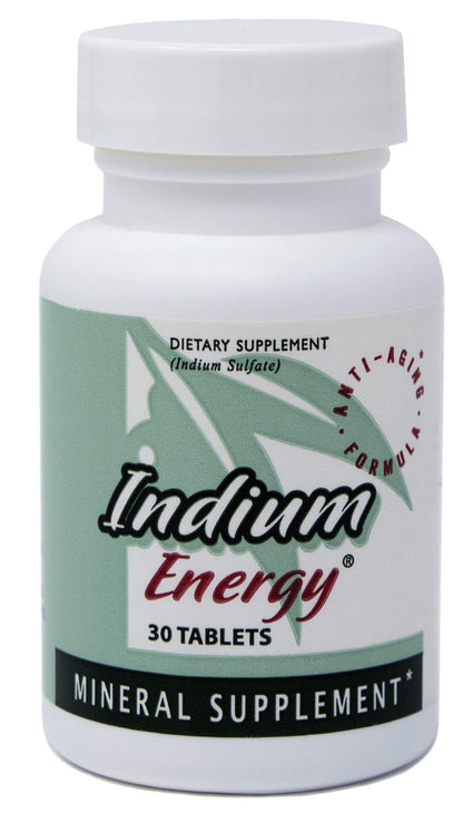 Indium Energy - All-Natural Anti-Aging & Energy Support (30 Count) | EAST PARK Research