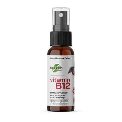 InErth Liposomal B12 Oral Spray – 1000 mcg Methylcobalamin