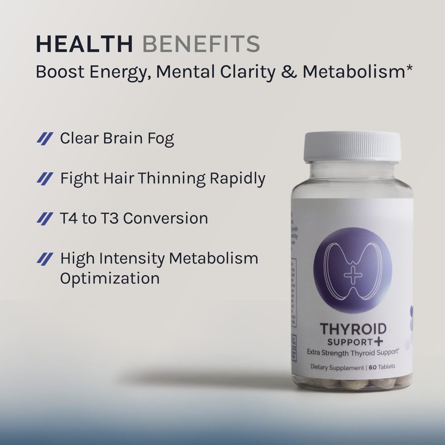 InfiniWell Thyroid Support+ — Targeted Thyroid Support Complex (60 Tablets)