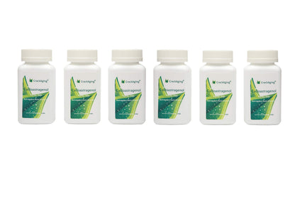 Crackaging Cycloastragenol 98% - 10mg Capsule | Super-Absorption Formula (30 Caps per Bottle, 6 Bottles)