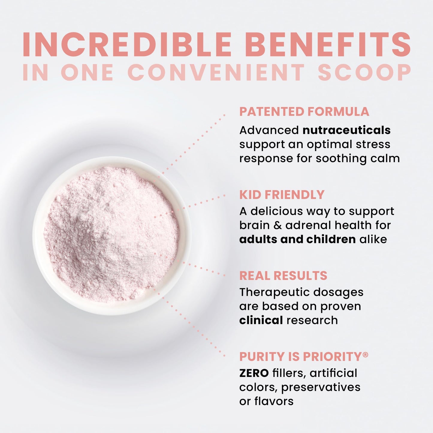 Pure Therapro Rx Just Relax Cherry - 60 Servings | Supports Relaxed Mood & Healthy Blood Pressure | Myo-inositol, Di-Magnesium Malate, GABA, Taurine, & L-Theanine
