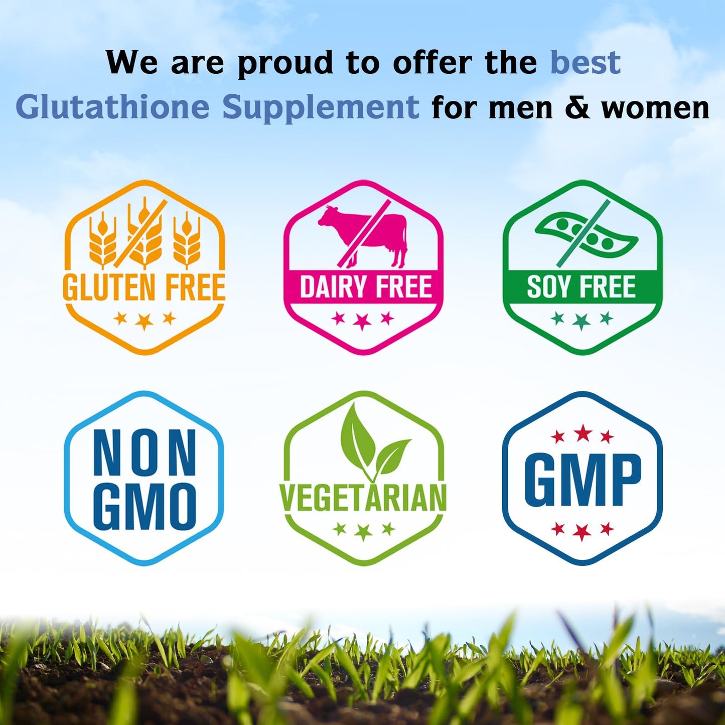 Innate Vitality Glutathione 500mg – Reduced GSH with Milk Thistle, Vitamin C & B Complex | 30 Capsules