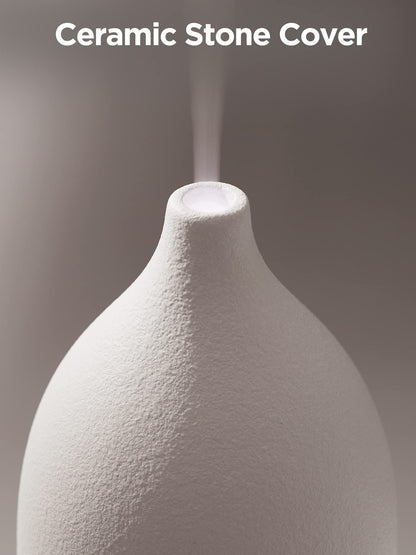 InnoGear 150ML Ceramic Oil Diffuser – Ultrasonic, Auto Off, 2 Mist Modes