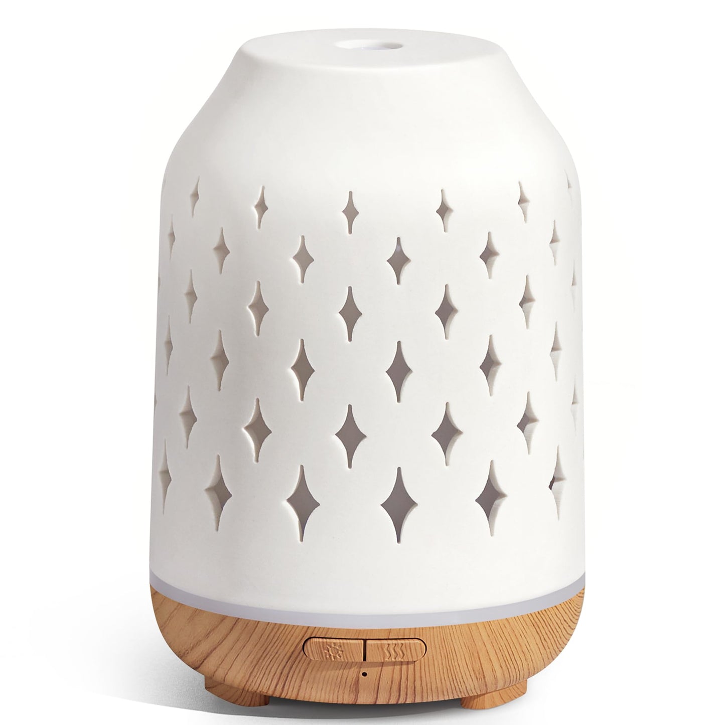 InnoGear 150ml Ceramic Diffuser – Ultrasonic Cool Mist, 2 Mist Modes