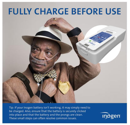 Inogen Extended (8-Cell) Battery — Replacement Battery for Inogen One G4 / Rove 4
