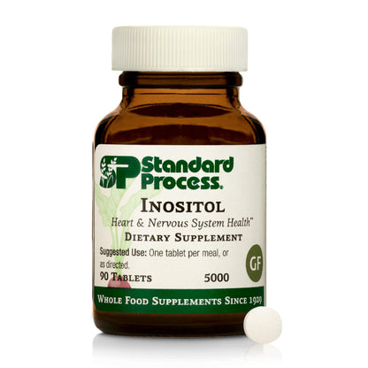 Standard Process Inositol 90 Tablets – Nervous System, Lipid & Heart Health