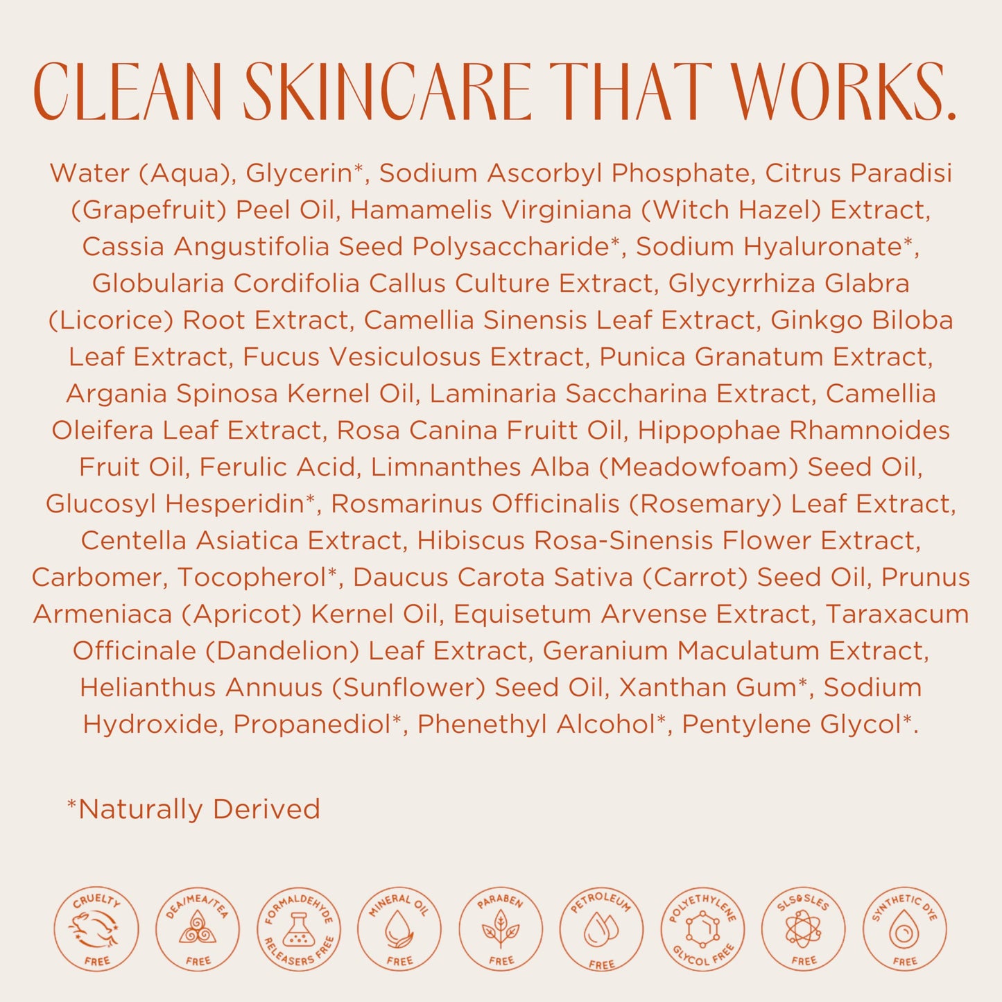 InstaNatural Vitamin C Serum with Hyaluronic Acid & Ferulic Acid — Brightening & Hydrating Formula | 2 FL Oz