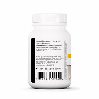 Integrative Therapeutics 5-HTP - Sleep Support & Positive Outlook | 60 Capsules (60 Servings) – Vegan, Dairy-Free & Gluten-Free