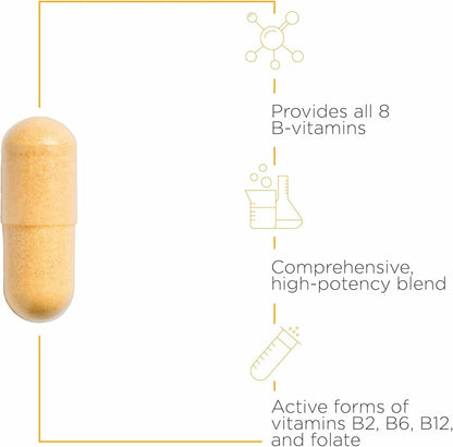Integrative Therapeutics Active B-Complex – Cellular Energy, Heart Health (60 Capsules)