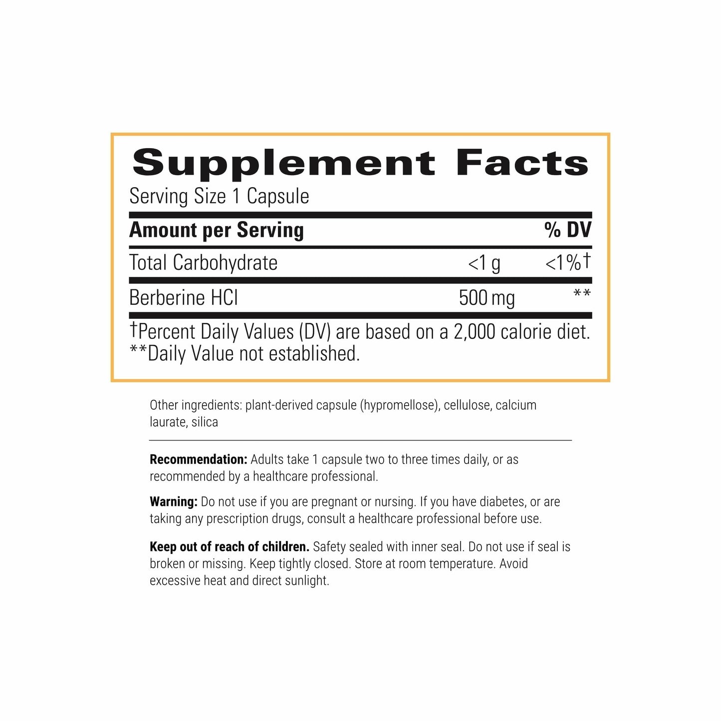 Integrative Therapeutics Berberine – Cellular Energy & Metabolic Support | 60 Capsules (60 Servings)