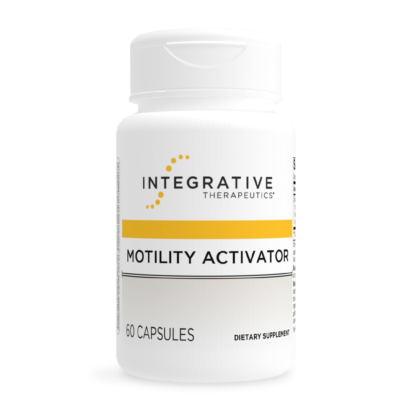 Integrative Therapeutics Motility Activator – GI Motility & Gut Health Support (Dairy-Free, Gluten-Free) | 60 Capsules