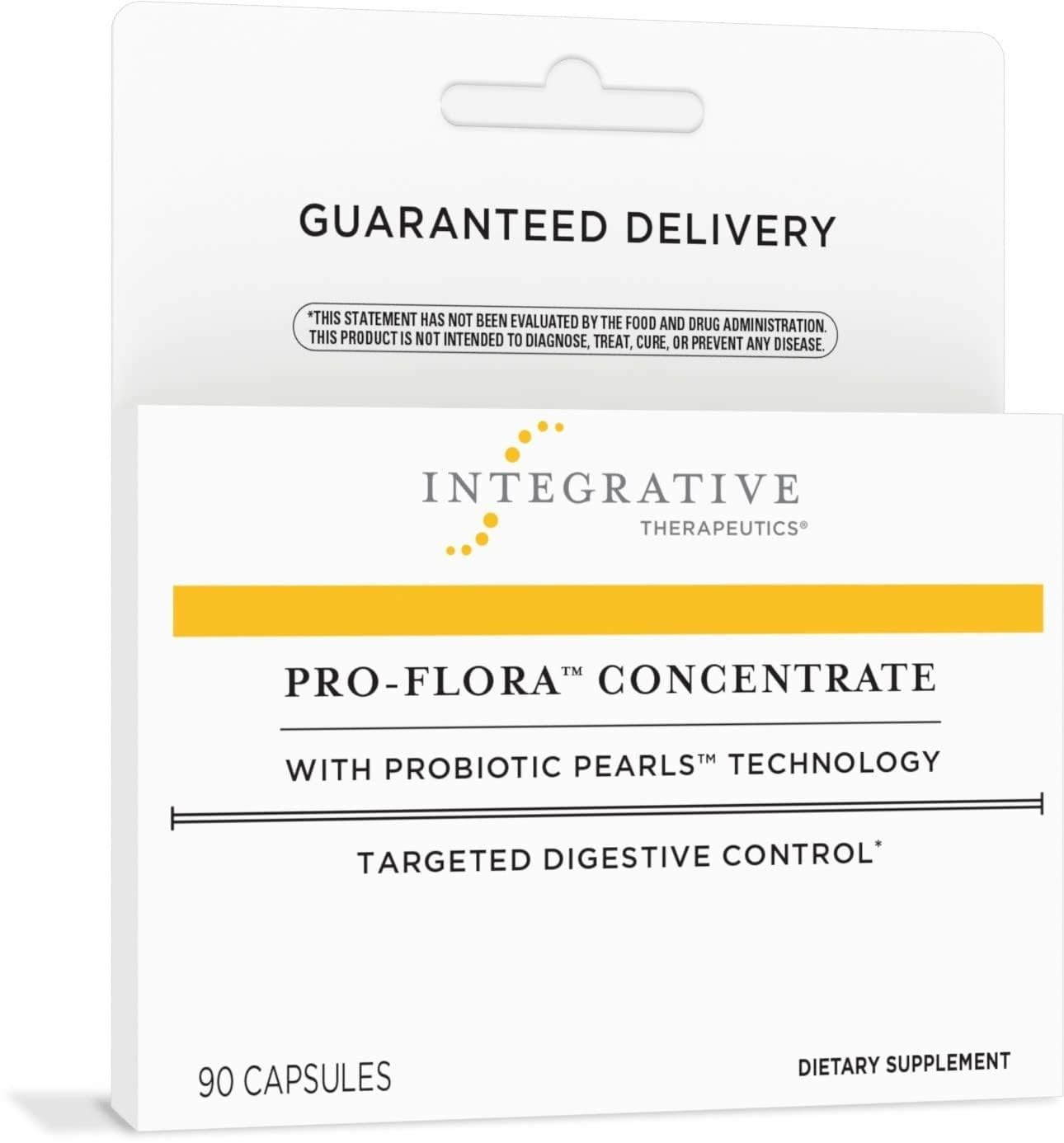 Integrative Therapeutics Pro-Flora Concentrate – Probiotic Gut Support (90 Capsules)