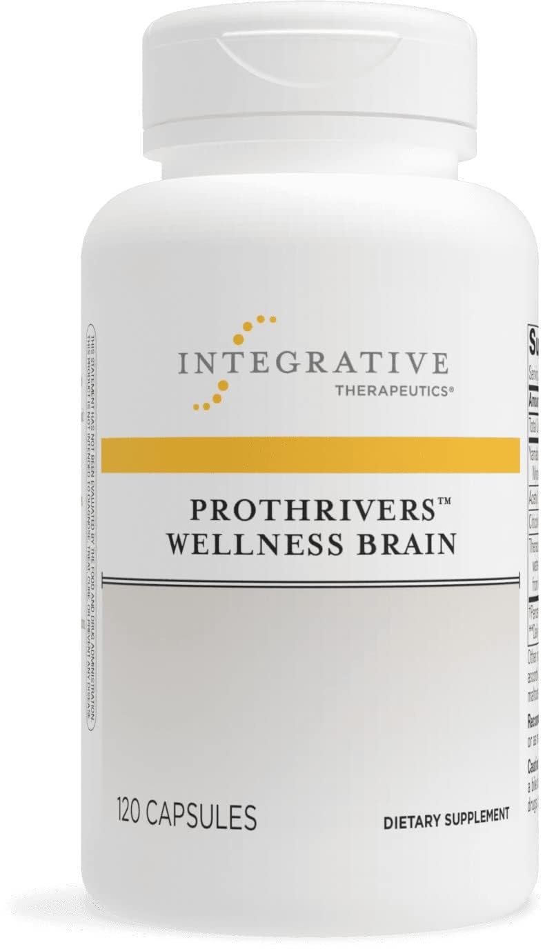 ProThrivers Wellness Brain – Brain Health Support (120 Capsules) – Vegan, Gluten-Free & Dairy-Free