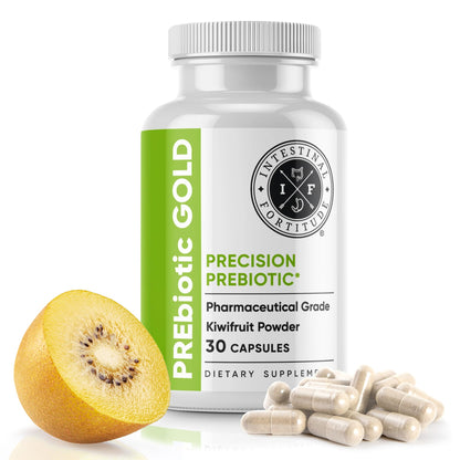 Intestinal Fortitude PREbiotic Gold: Kiwifruit Fiber & Butyrate for Gut Health (Dairy-Free)