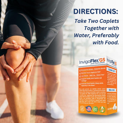 INVIGOFLEX GS Glucosamine Sulfate + Boswellia Serrata Shellfish Free