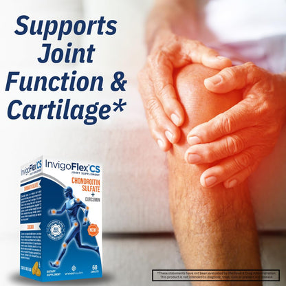 INVIGOFLEX® CS: Chondroitin Sulfate with Turmeric Curcumin – Premium Non-GMO Joint Supplement