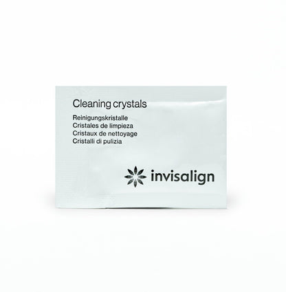 Invisalign Cleaning Crystals for Clear Aligners & Retainers – 50 Packets